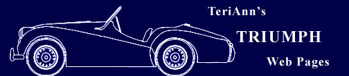 Triumph TR3 drawing