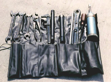 Triumph TR3 tool kit