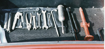 Triumph TR3B tool kit